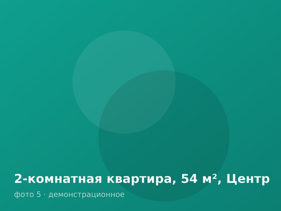 2-комнатная квартира, 54 м², Центр — фото 5